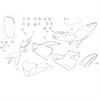 Rondella nylon cupolino M4 originale Ohvale GP2 (2021-2025)  in Ricambi Ohvale GP2