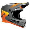 Casco Moto Cross THOR SECTOR 2 CARVE Grigio Arancio - Lucido in Caschi Motocross