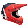 Casco Moto Cross THOR SECTOR CHEV Rosso Blu - Opaco in Caschi Motocross