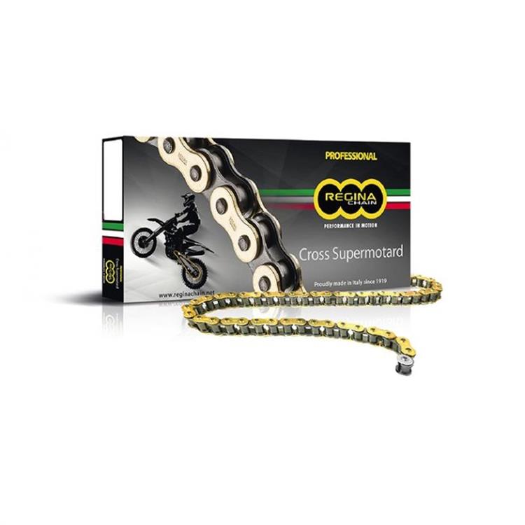 Catena Regina passo 428 cross professionale senza O-RING 140 maglie