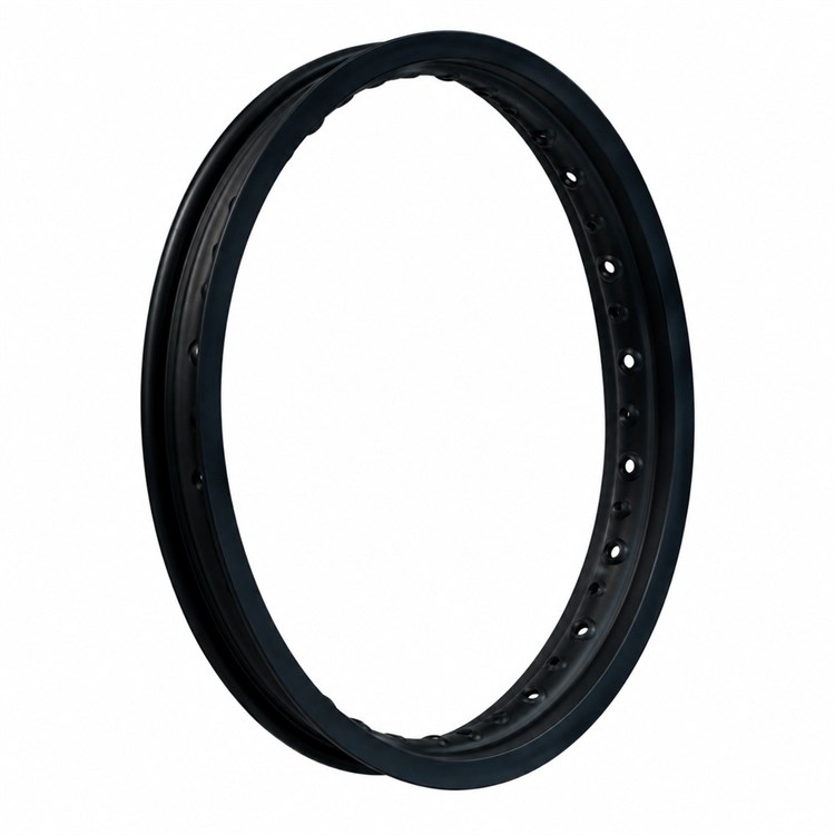 Cerchio posteriore 16x185 - 36 fori Nero