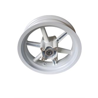 cerchio posteriore lega bianco 350 12 con cuscinetti 15mm