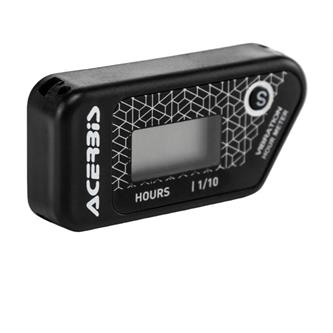 contaore a vibrazione wireless nero acerbis