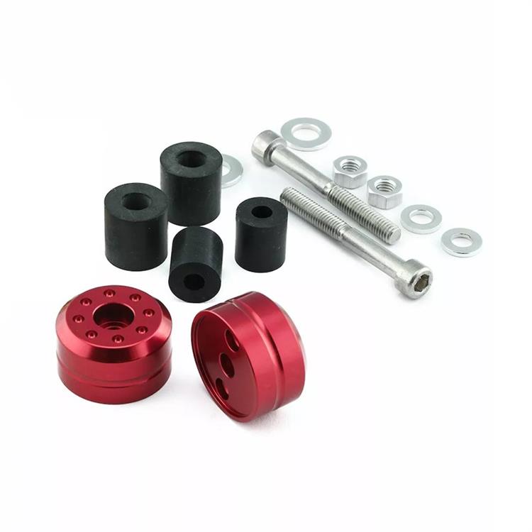 Contrappesi manubrio Ducati Panigale V4 1100 S ABS Bagnaia 63 (22) ergal Rosso Pro Bolt