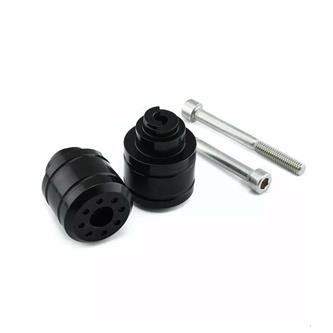 contrappesi manubrio honda cb 500 s 98 03 ergal nero pro bolt