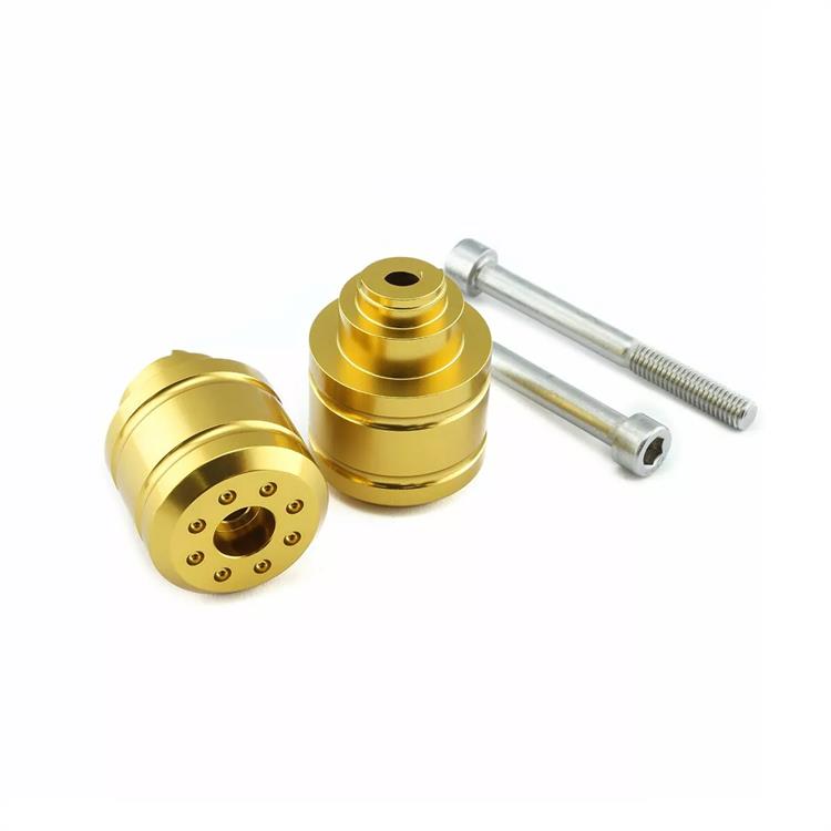Contrappesi manubrio Honda CBR 1000 RR R ABS Fireblade 30th Anniversary (22) ergal Oro Pro Bolt