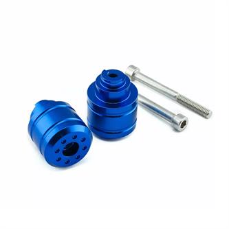 contrappesi manubrio honda cbr 600 f4i 01 04 ergal blu pro bolt