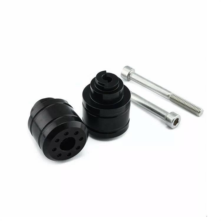 Contrappesi manubrio Honda VFR 800 F Interceptor (1998-2001) ergal Nero Pro Bolt