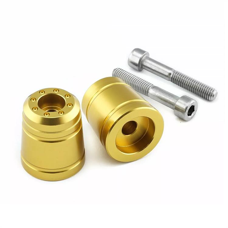 Contrappesi manubrio Kawasaki Ninja 1000 SX ABS Tourer (2021-2023) ergal Oro Pro Bolt