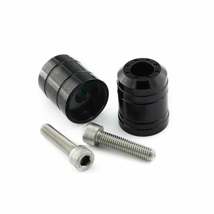 Contrappesi manubrio Kawasaki Z 900 ABS Performance (2021-2024) ergal Nero Pro Bolt