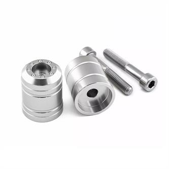 contrappesi manubrio kawasaki zx 6 r 636 abs ninja performance 13 24 ergal argento pro bolt