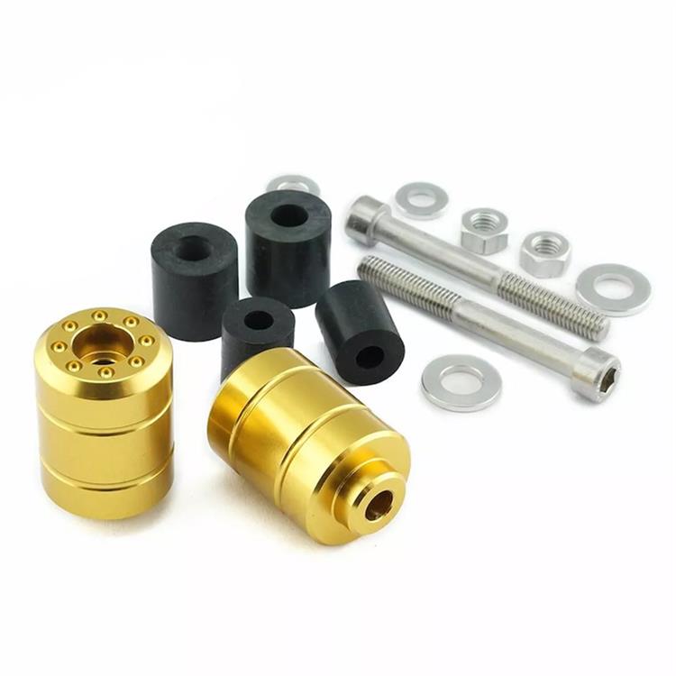 Contrappesi manubrio Suzuki GSF 1200 SZ Bandit (2005) ergal Oro Pro Bolt