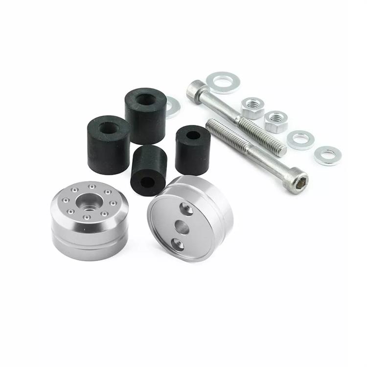 Contrappesi manubrio Suzuki SFV 650 Gladius (09-15) ergal Argento Pro Bolt