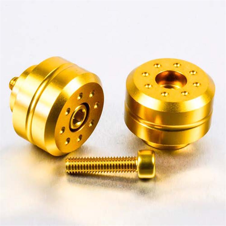 Contrappesi manubrio Triumph Street Triple 675 RX ABS (15-16) ergal Oro Pro Bolt