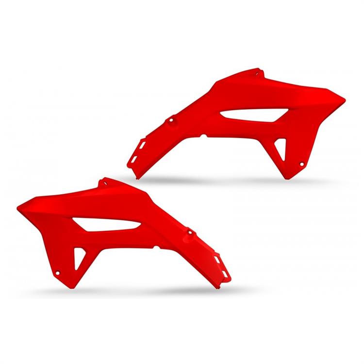 Convogliatori radiatore Honda CRF 450 R (21-24) Rosso