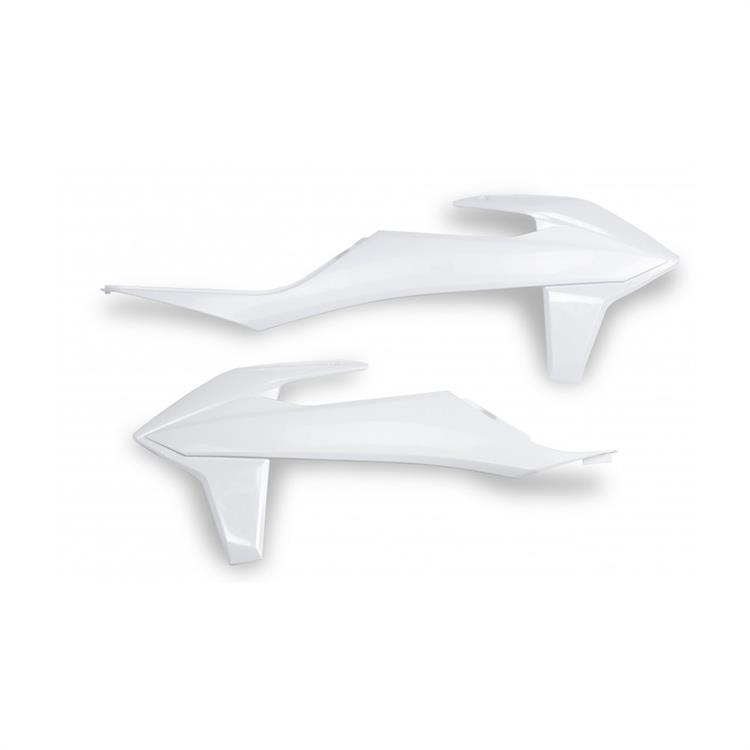 Convogliatori radiatore KTM 125 SX (20-22) Bianco