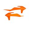 Convogliatori radiatore KTM 150 SX (19-22) arancioni in Plastiche