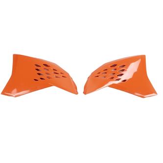 convogliatori radiatore ktm 250 sx f 09 10 arancioni