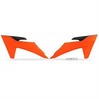 convogliatori radiatore ktm 250 sx f 23 arancioni fluo