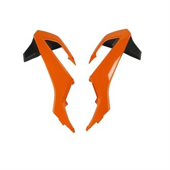 convogliatori radiatore ktm 65 sx 16 23 arancioni e neri