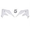 Convogliatori radiatore Yamaha YZ 250 F (2019-2023) Bianco in Plastiche