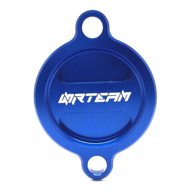 Coperchio filtro olio Gasgas 350 EC-F (2021-2026) blu - NRTeam