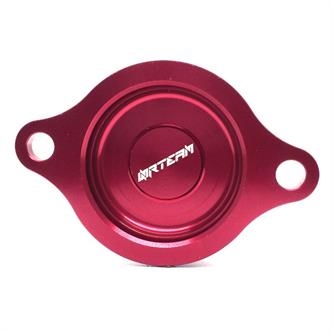 coperchio filtro olio honda crf 250 r 04 09 rosso