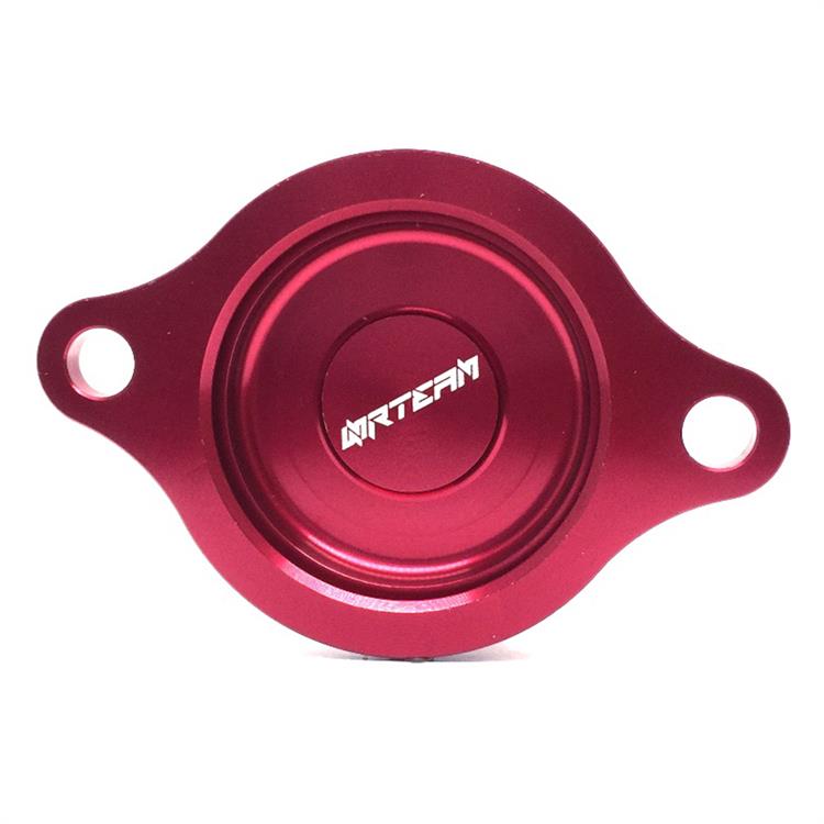 Coperchio filtro olio Honda CRF 250 R (04-09) Rosso