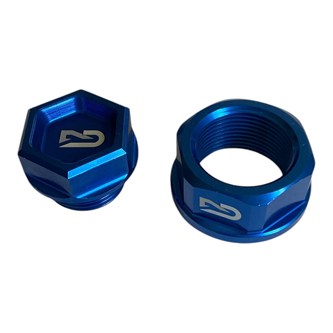 coppia dadi perno ruota tm smr 125 16 22 blu