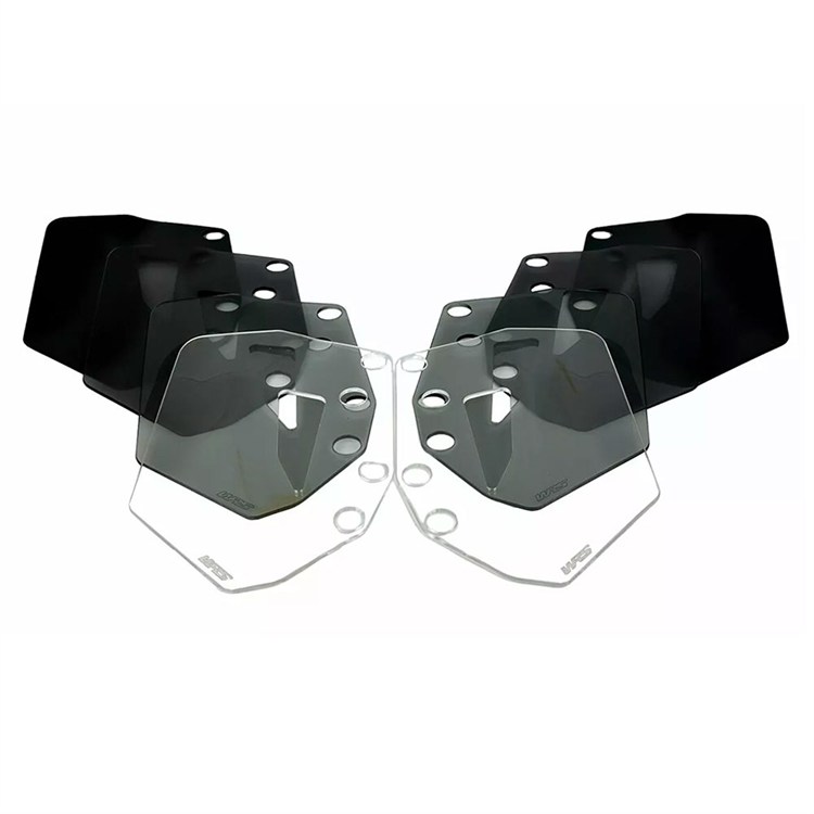 Coppia Deflettori Maggiorati WRS BMW R 1300 GS ABS Triple Black (2024) Trasparente