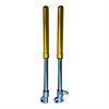 Coppia forcelle minicross 530 colore Oro in Ricambi Minimoto e Minicross