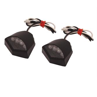 coppia frecce micro a scomparsa moto e scooter a led