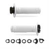 Coppia manopole Lock-On Pro Grip 709 - bianche in Manubrio e comandi