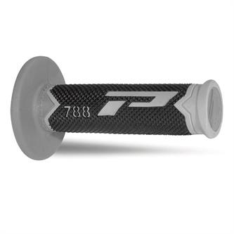 coppia manopole pro grip 788 grigio nero grigio scuro