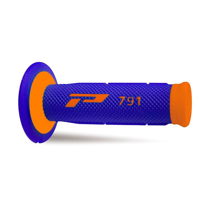 Coppia manopole Pro Grip 791 - arancione fluo blu