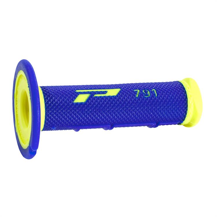 Coppia manopole Pro Grip 791 - Giallo fluo Blu