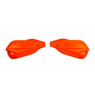 coppia paramani chiusi exed per manubrio 286 mm arancioni