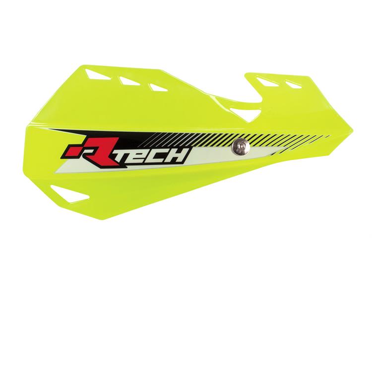 Coppia paramani RACETECH DUAL EVO cross giallo neon