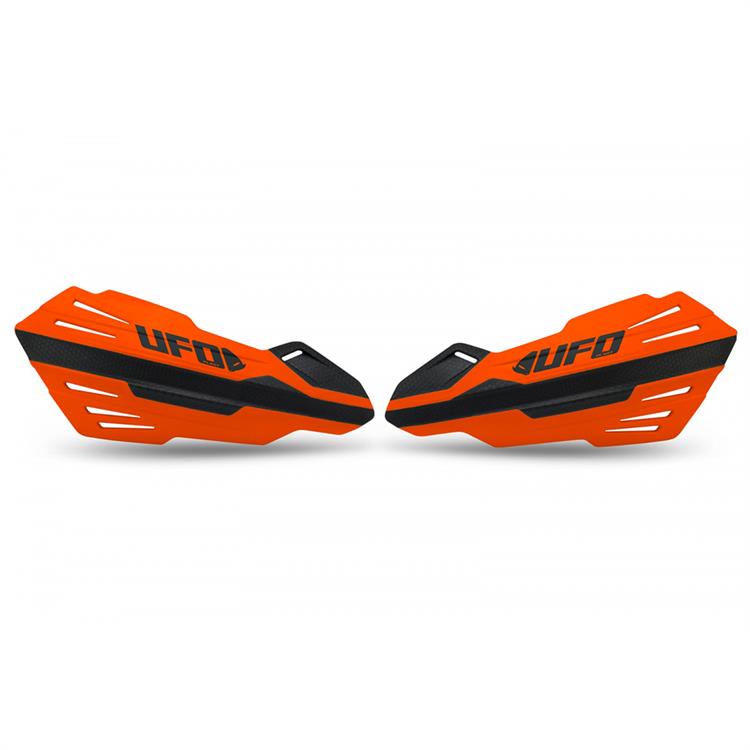 Coppia paramani UFO FERITOIE per attacchi OEM Husqvarna/KTM Arancione