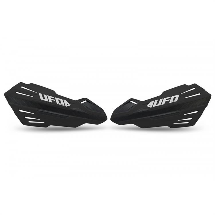 Coppia paramani UFO FERITOIE per attacchi OEM Husqvarna/KTM neri