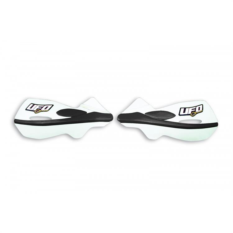 Coppia paramani UFO PATROL universali Bianco