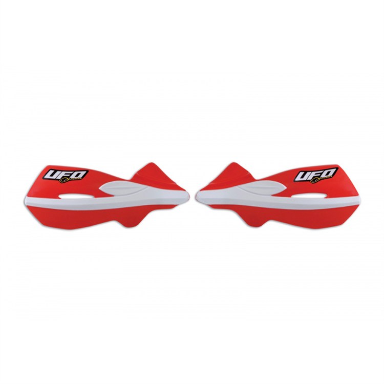 Coppia paramani UFO PATROL universali Rosso