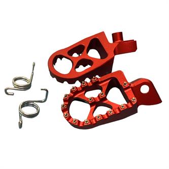 coppia pedane in ergal beta rr 350 11 19 rosse