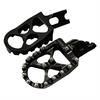Coppia pedane in ergal Honda CRF 250 R (04-25) nere in Telaio