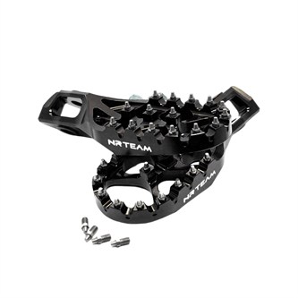 coppia pedane in ergal husqvarna 450 fc 23 25 nere