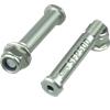 Coppia perni pedane Husqvarna 125 TE (14-16) Scar in Telaio