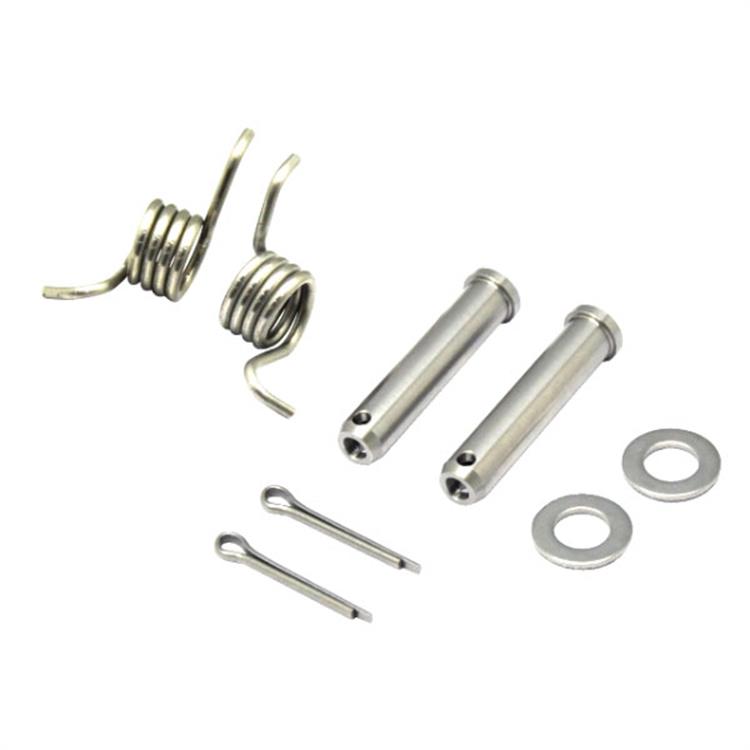 Coppia perni pedane KTM 350 SX-F (2023-2026) + molle NRTeam