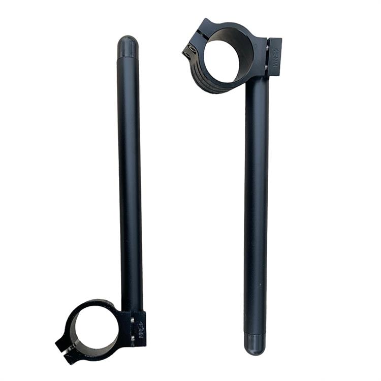 Coppia semimanubri 22 mm Minigp Nero