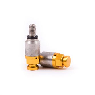 coppia sfiati forcella rapidi m5x08 oro