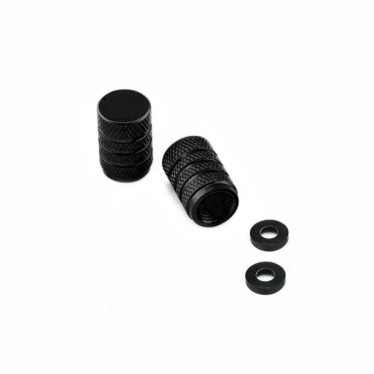 Coppia tappi valvola Honda CBR 125 R (2007-2010) Nero Pro Bolt